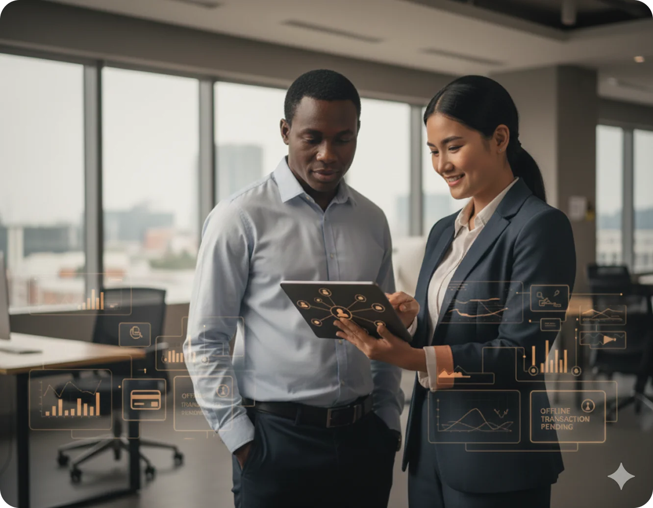 Adaptive digital banking that evolves with network growth