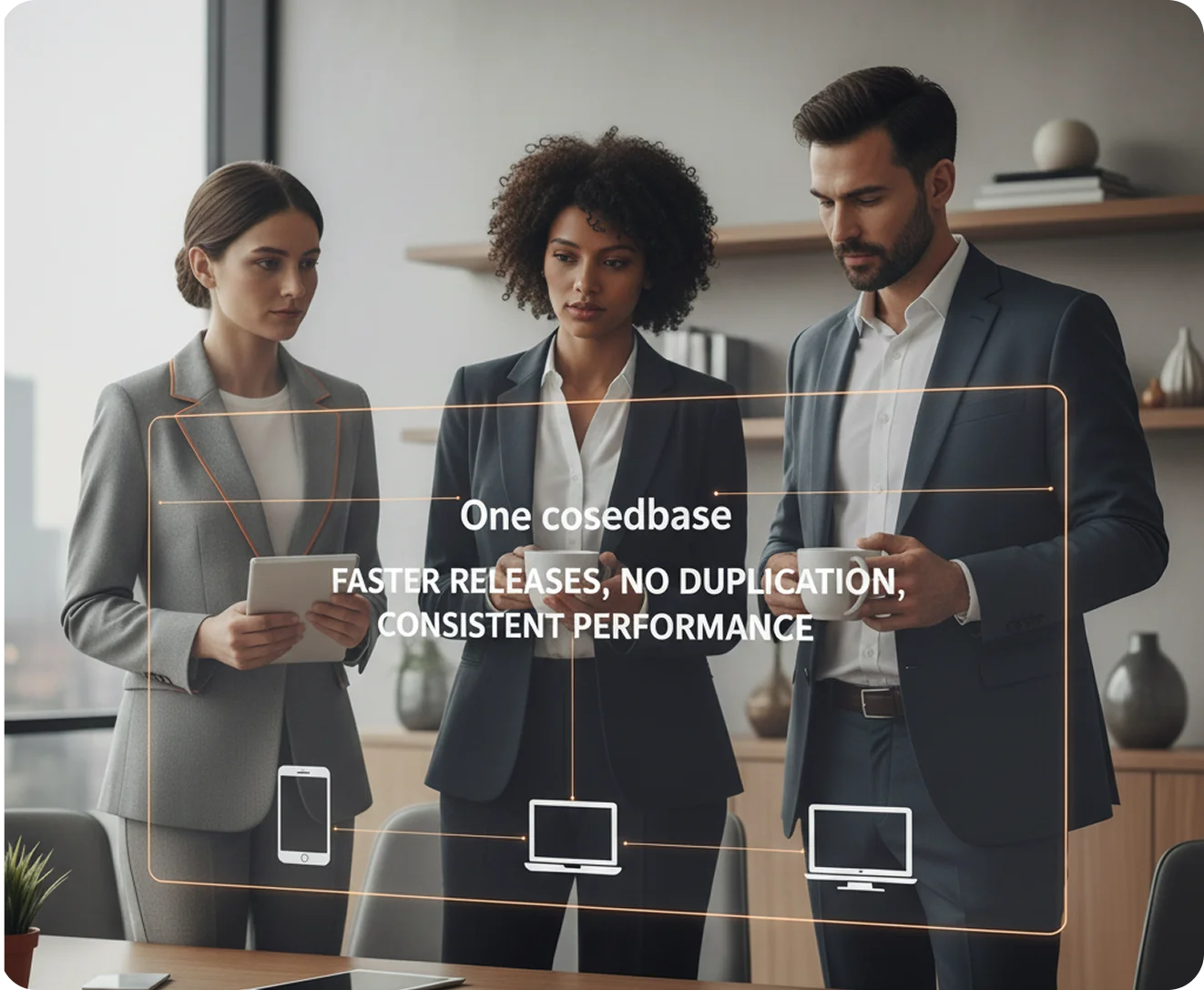 Streamlined digital delivery using a single codebase