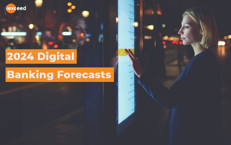 Feature image - Digital Banking Trends 2024 - i-exceed