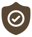 Security shield icon representing enterprise-grade protection and regulatory compliance for banks using Appzillon.