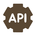 Open banking platform API icon showing Appzillon's seamless connectivity and third-party financial service integration.