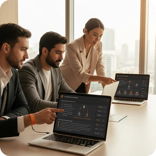 Intelligent request routing system ensuring faster resolutions with automated workflows and prioritized escalations