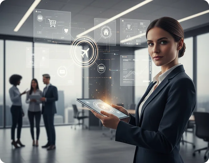 Embedded finance solutions via open banking platform for seamless digital payments and banking integration.