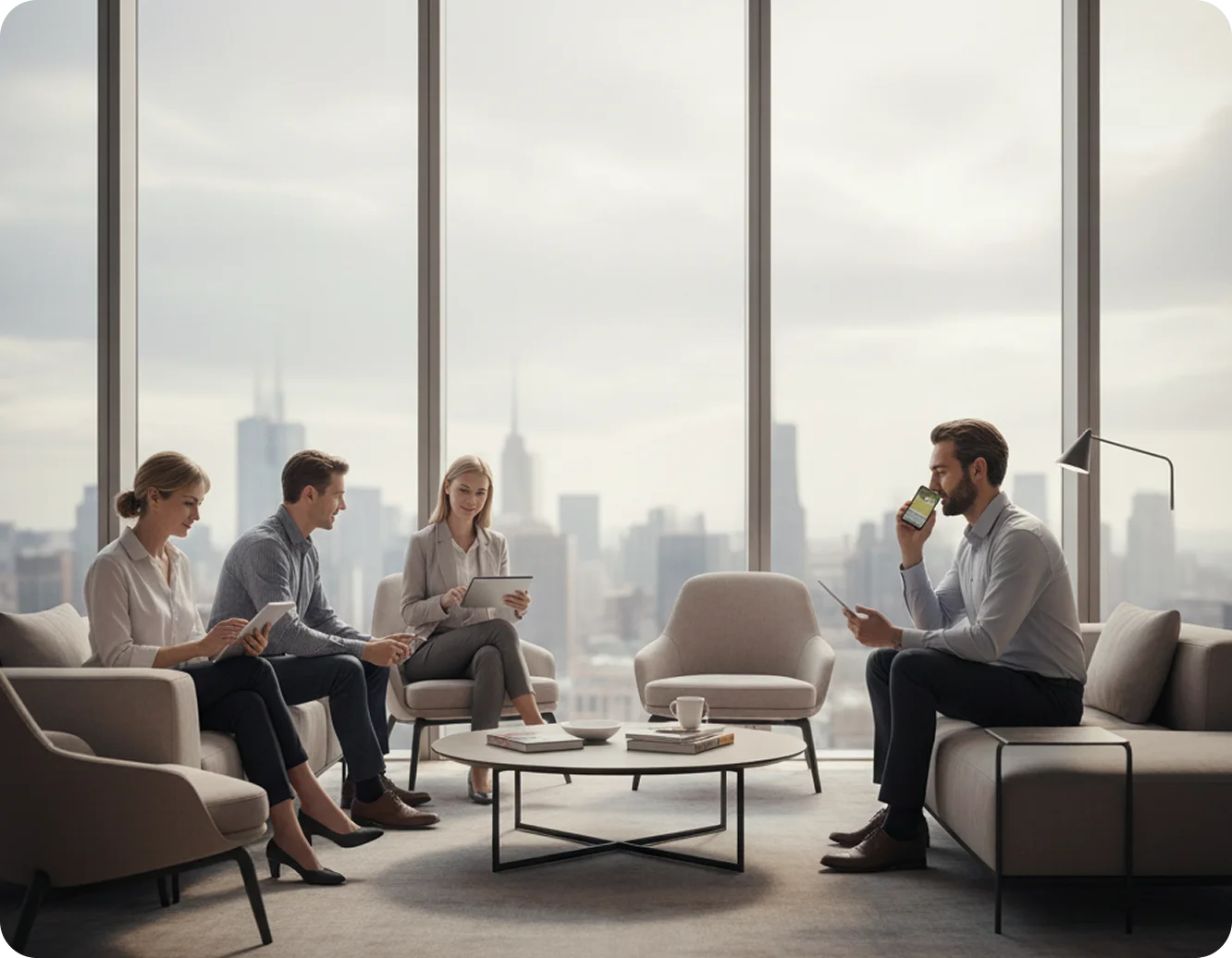 Conversational AI interfaces for personalized omnichannel banking journeys and improved customer engagement.