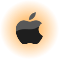 Apple logo indicating native iOS support for financial applications built on the Appzillon digital banking platform.
